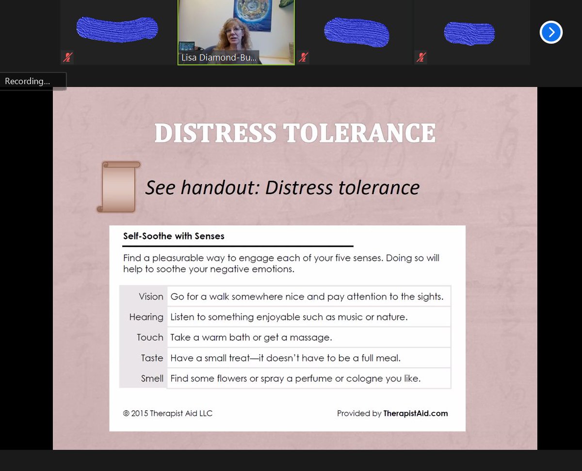 CAOT_ACE's tweet photo. Timely #tips and practices for managing mental and physical distress and discomfort from our 'Complex pain and the role of OT' workshop today. 

OTs are experts at taking a preventive and forward-thinking approach to effectively manage pain. #OT365 #chronicpain #BellLetsTalk https://t.co/tiQkkZvCjC