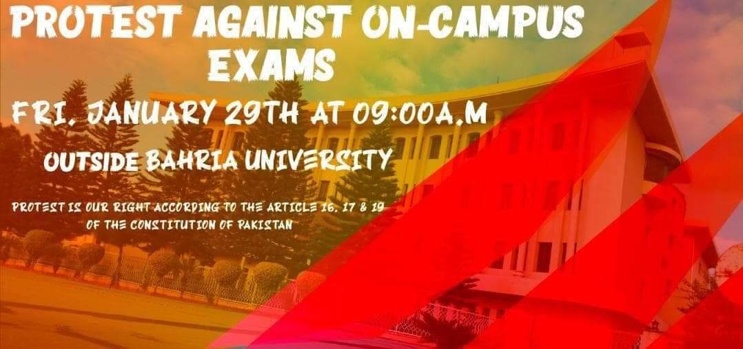 Muhamma73193308's tweet photo. #BahriaUniversity
We are with you. FOR #NUML 
Numl student well be there today inshallah and we are show the student power. https://t.co/0LBzFnilpC