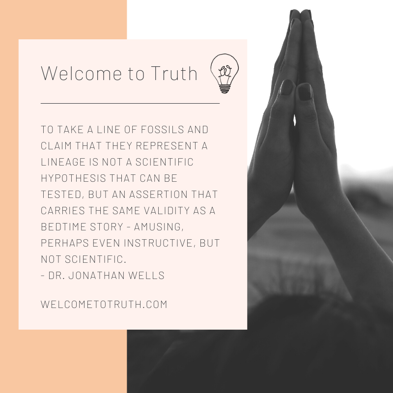 The Evolution They Teach Our Kids In School Is Filled With Holes Like These... #EvolutionIsALie #EvolutionIsFalse #WelcomeToTruth #ChristianApologetics