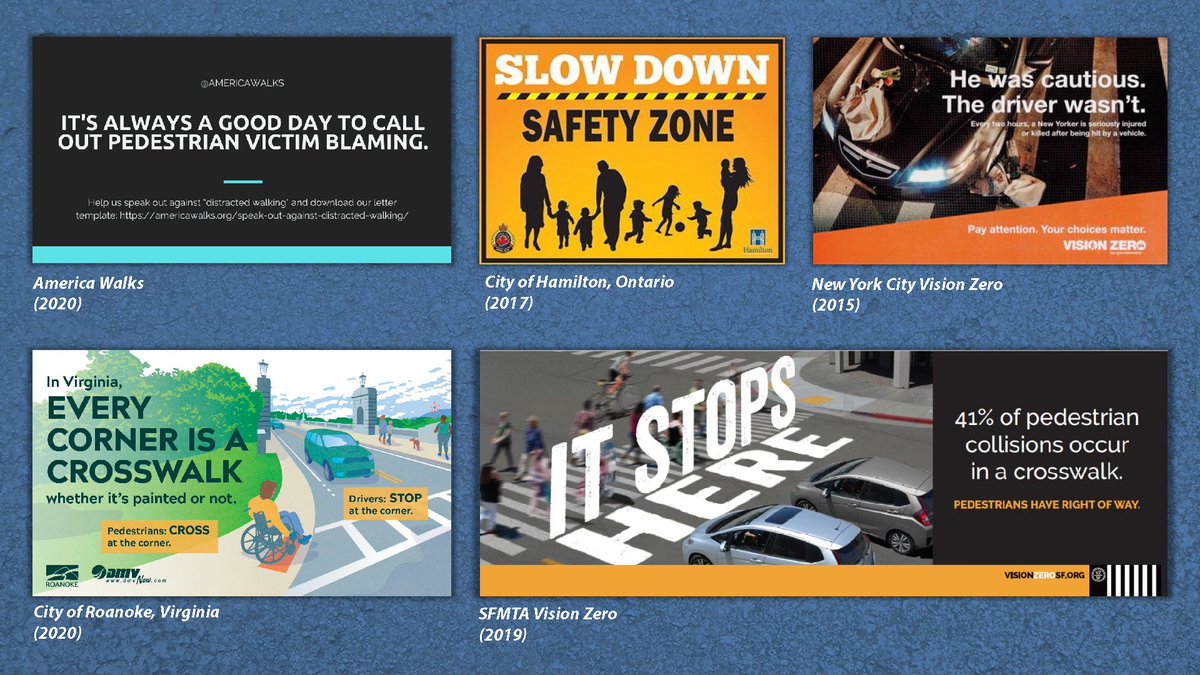 6/ "We must encourage forth new narratives that champion the person on foot in need of a safe crosswalk, the person who uses a wheelchair in need of an adequate-width sidewalk, or the person on a bicycle in need of a protected bike lane."