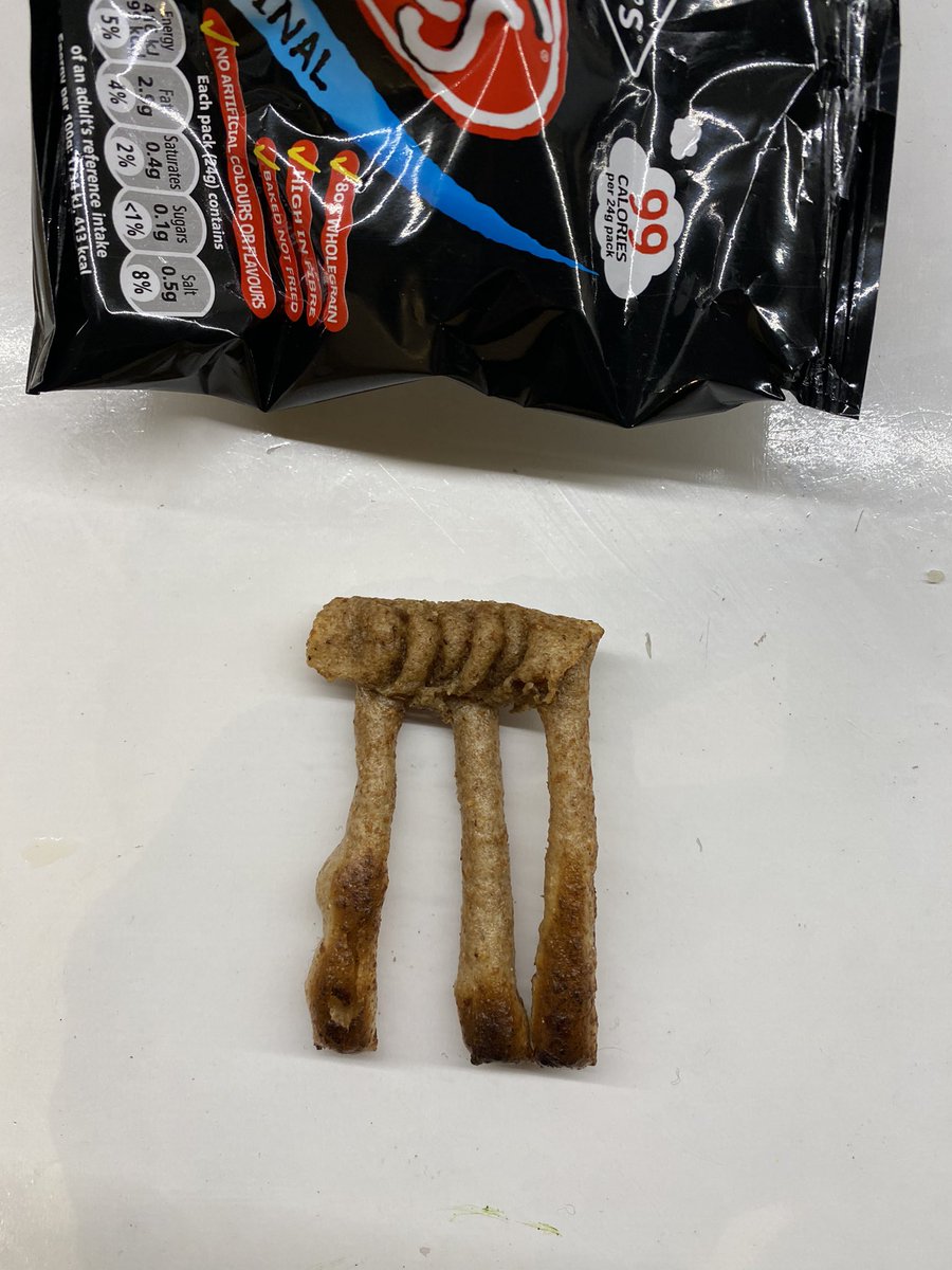 Got a really weird <a href="/twigletsuk/">Twiglets</a> tonight. #twiglets