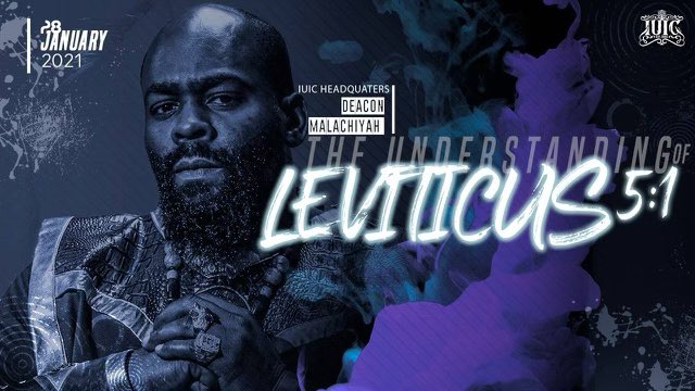BishopNathanyel's tweet photo. #TuneIn Tonight @8pm EST on #IUICTv &amp; #IUICAtlantaBurning #Youtube channel for the #NewMoon #FullMoon  class.  As Deacon Malachiyah gives the “#Understanding of #Leviticus 5:1” The #RaveningWolves #Leader of the #Wolfpack gives the #Sense. #StayintheSpirit📖🖊📓 #Shalom! https://t.co/o8QNeiCB3P