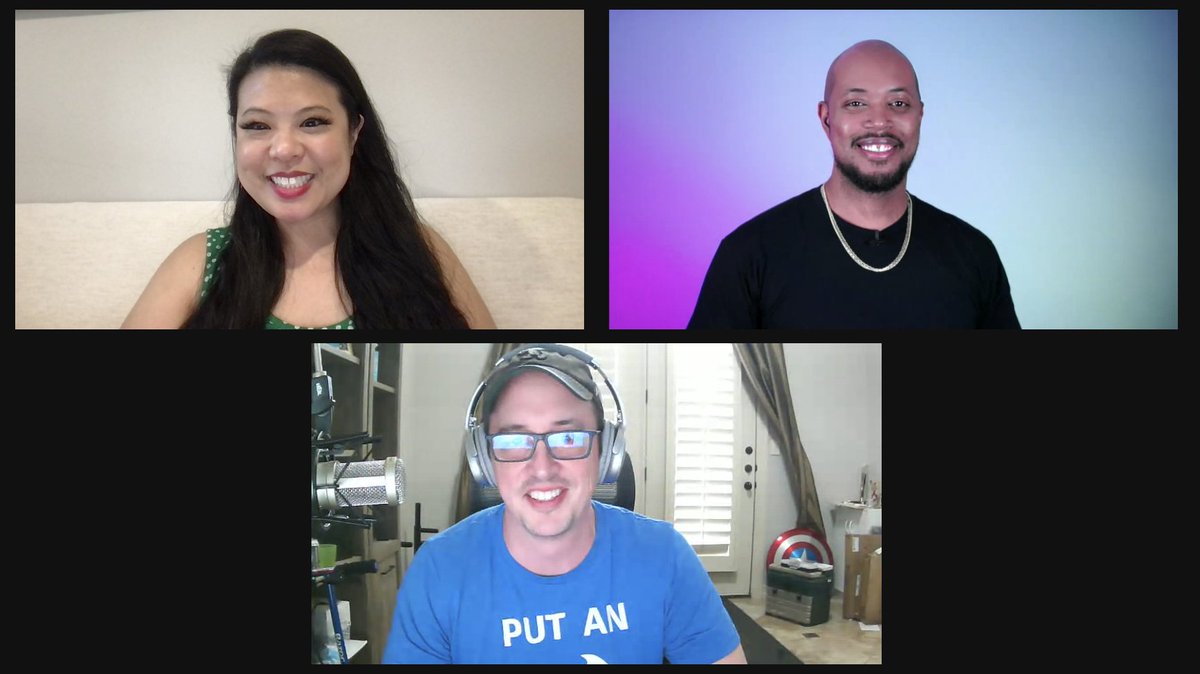 ladyleet's tweet photo. Woohooooooo! I LOVE @MARKTECHSON!!!!!!! We just finished recording an episode of #javascriptafterdark being released soon! https://t.co/L9OYmCpWKy