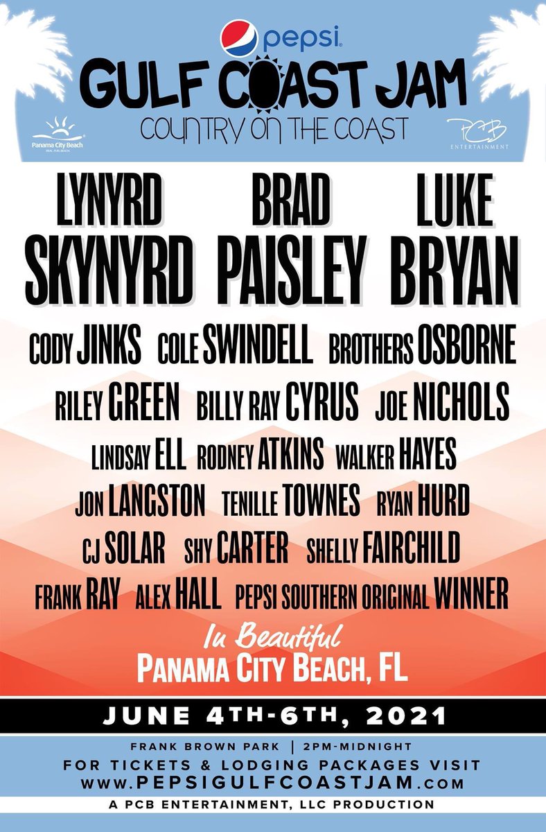 jlang_updates's tweet photo. 🆘SHOW POSTPONED🆘
The @GulfCoastJam that was scheduled for this March 26-28, 2021, has been moved to June 4-6, 2021, with Langston still set to perform! ☀️ https://t.co/I7k3dwKnCL