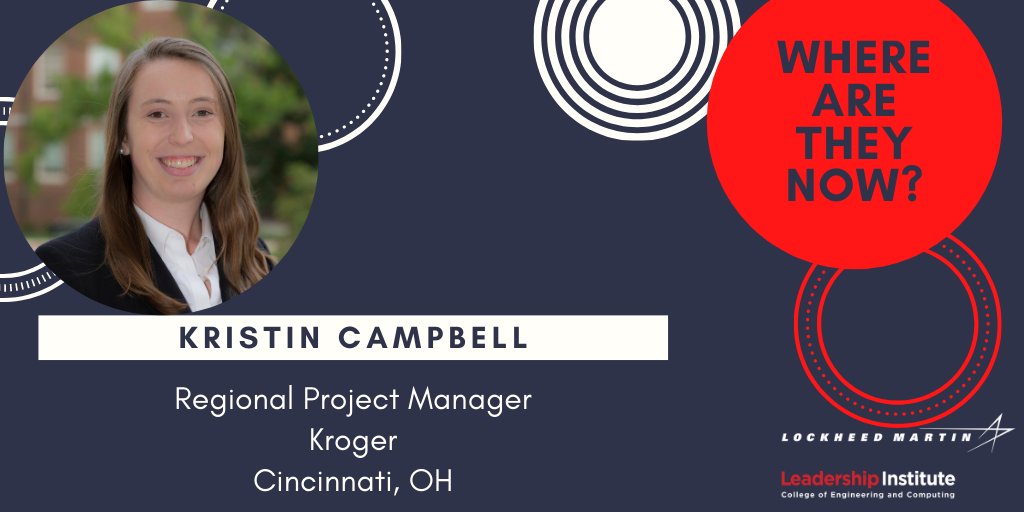 Where Are They Now is a social media series that highlights our alumni. Today we feature, Ms. Kristin Campbell who is a Regional Project Manager at Kroger in Cincinnati, Ohio.  youtube.com/watch?v=KVM2DC… <a href="/LeaderLouise/">Louise Morman</a> <a href="/sukumaran/">Sooraj Sukumaran</a> <a href="/MiamiAlum/">MUAA</a> #changeminded #leadership