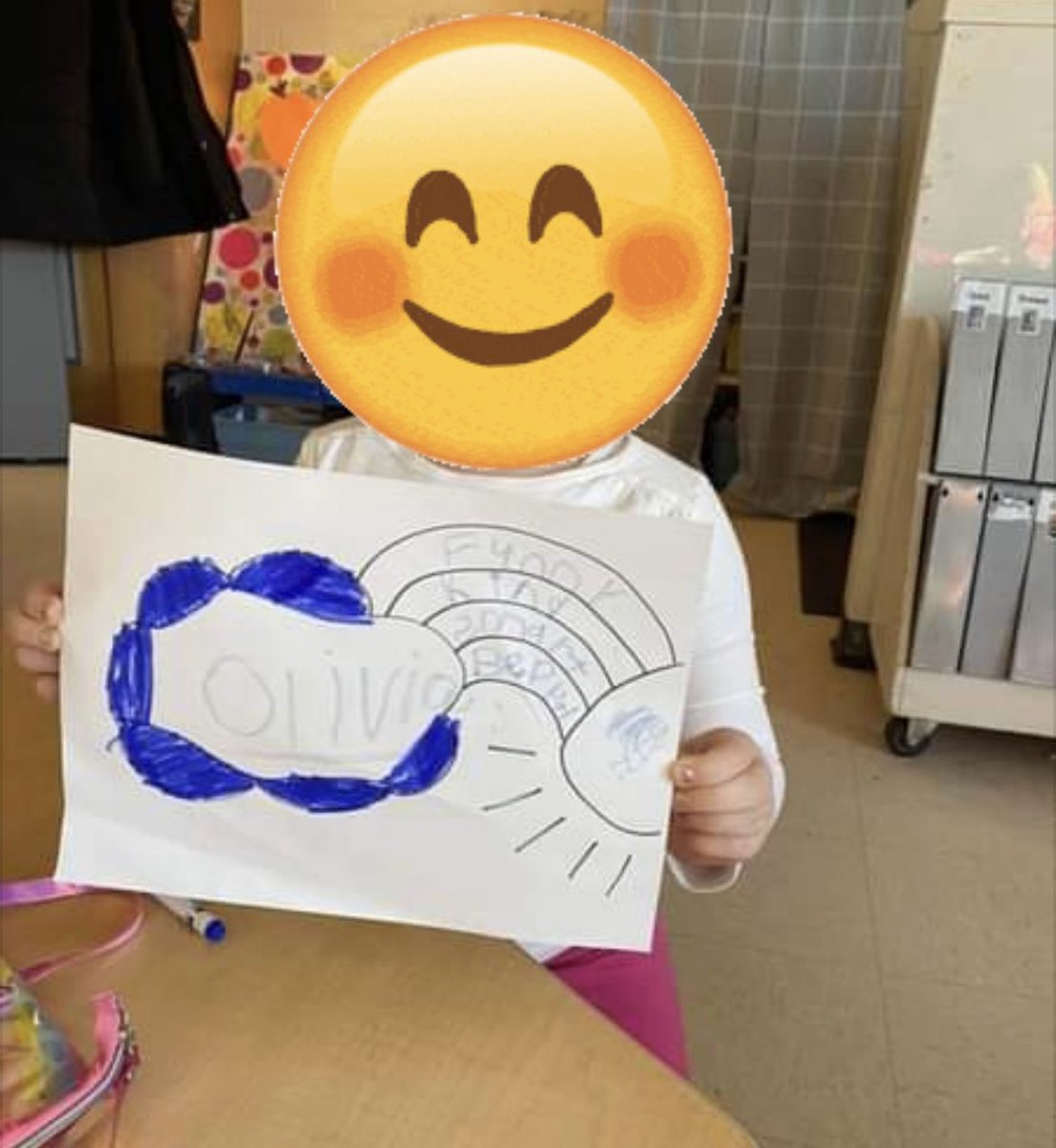 JenPhelan5's tweet photo. It’s important to start positive self talk at a young age. #BellLetsTalkDay #BellLetsTalk  @Beachburg_PS @RCDSB @LisaLaRiviere @MrsKenny2_5 https://t.co/rRx3GwU63G