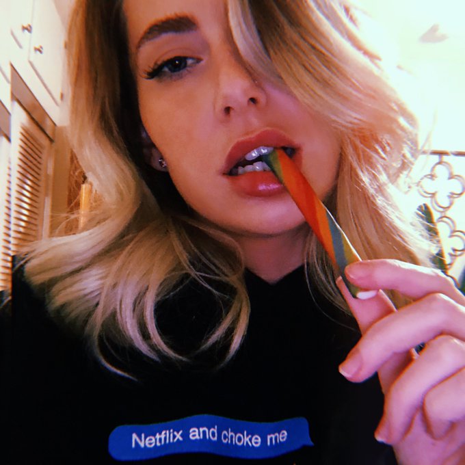 NEW SEX VLOG IS LIVE &mdash;> https://t.co/quUWNifcPa i came up with some cute, covid safe ways to spend valentine&rsquo;s<a href="/tag/bajablast"class="tags"><span>#bajablast</span></a>