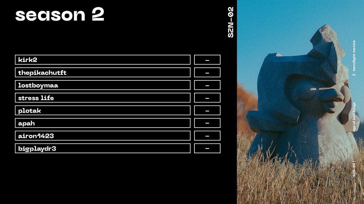 Day 2 of Season 2 is TONIGHT! 

Had a banger of a stream on Tuesday and some crazy plays already. Let's get it! @kirk2gaming @TftPikachu <a href="/TftLife/">StressLifeTFT</a> @lostboymaa <a href="/AppaTFT/">A</a> <a href="/airon1423/">Aaron1423</a>