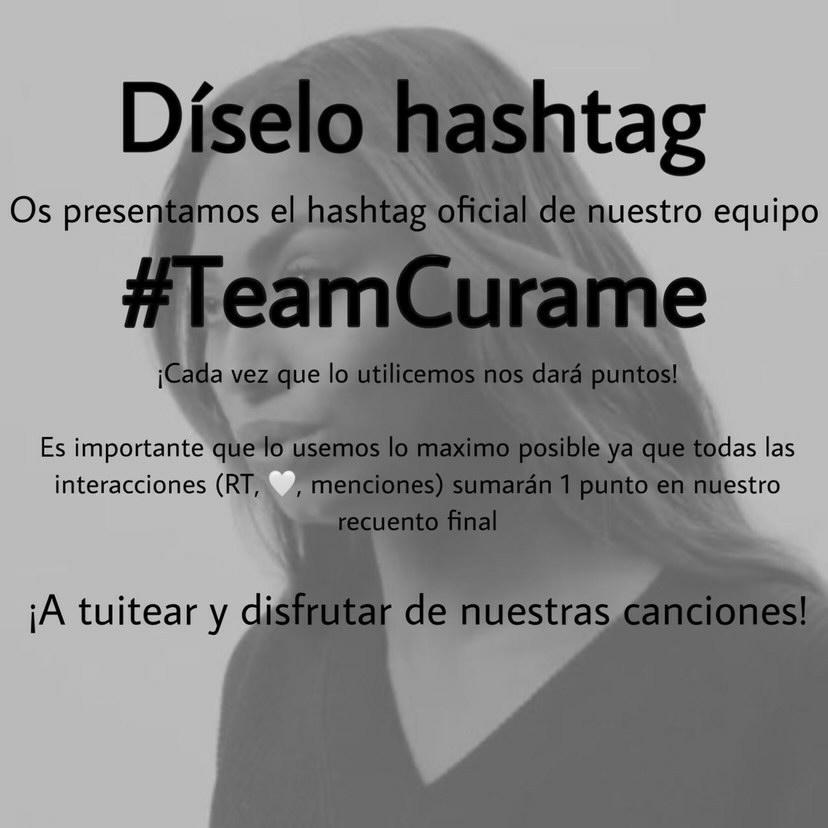 TeamCurame's tweet photo. ✦ 𝐷𝑖𝑠𝑒𝑙𝑜 ℎ𝑎𝑠ℎ𝑡𝑎𝑔 ✦
Este es el hashtag de nuestro equipo: #TeamCurame. ¡Y cada vez que lo utilicemos nos dará puntos!

Todas las interacciones (mención, RT o like) que consiga sumará 1 punto en el recuento final. ¡A tuitear y disfrutar de nuestras canciones https://t.co/O5bzmlaeUU