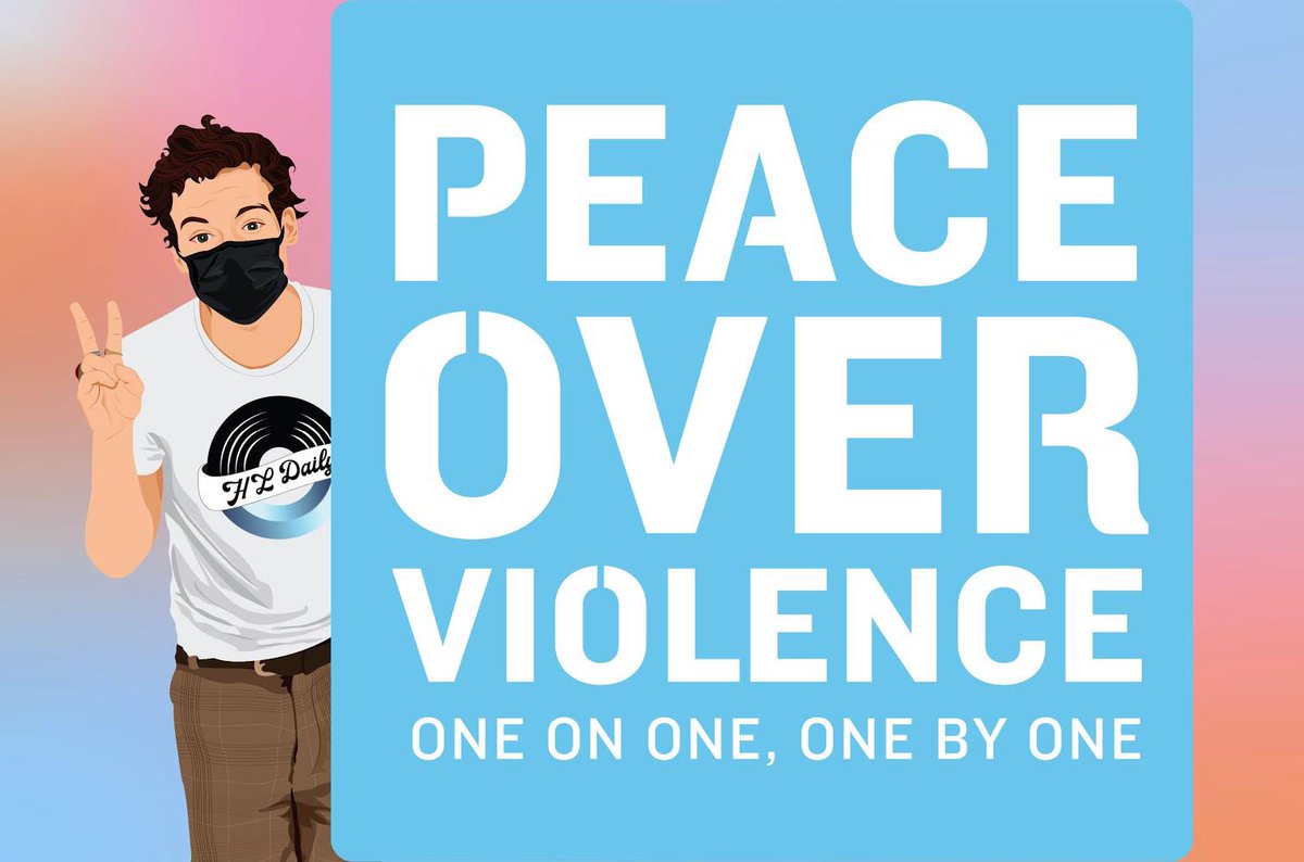 Hl Daily This Year For Harry S 27th Birthday We Re Raising Money For Survivors Of Domestic Violence Harry Strives For A World Where We Choose Love Over Hate Kindness Over