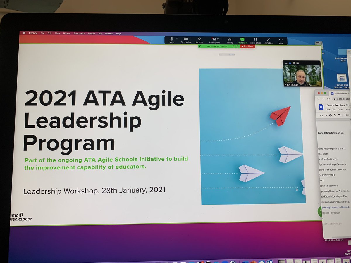 SimonBreakspear's tweet image. Thrilled to be working with a cohort of 150 Albertan school leaders for our @Agile_Schools Agile School Leadership Program in partnership with the Alberta Teachers’ Association. Workshop 1 this morning @uleadconference @DunnEducation @uLeadSchools #ATAagile