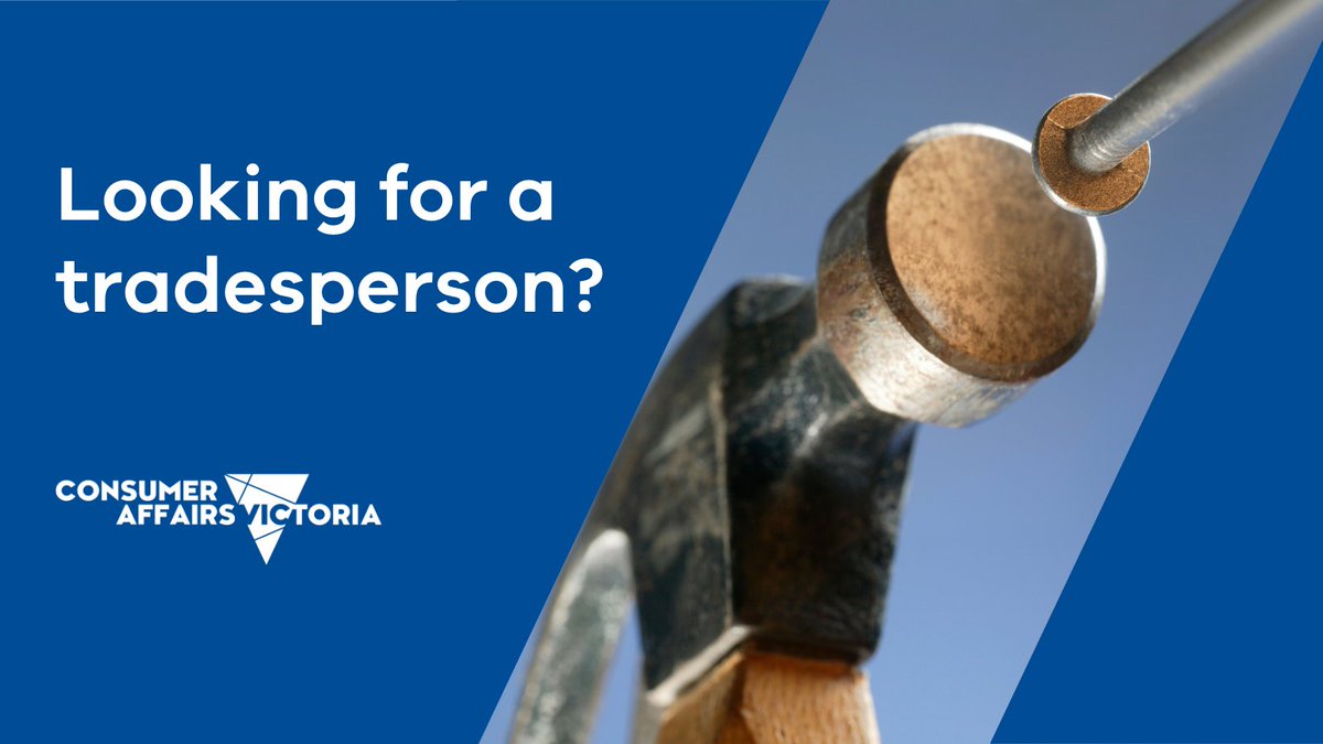 Our Director has issued a public warning notice to consumers about Michael Johnson of Aspendale Gardens who offers building services: consumer.vic.gov.au/MichaelJohnson

Always seek a qualified tradesperson. For information about building and renovating: consumer.vic.gov.au/building