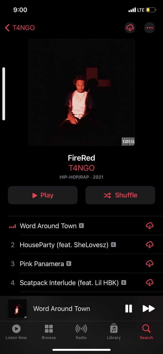 NoMercyTango's tweet photo. My album “FireRed” is now available on all platforms! 
LIKE/RETWEET then hit the link in my bio! https://t.co/1PzjLlhjQh