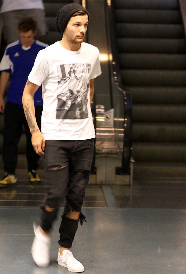 He makes walking look good