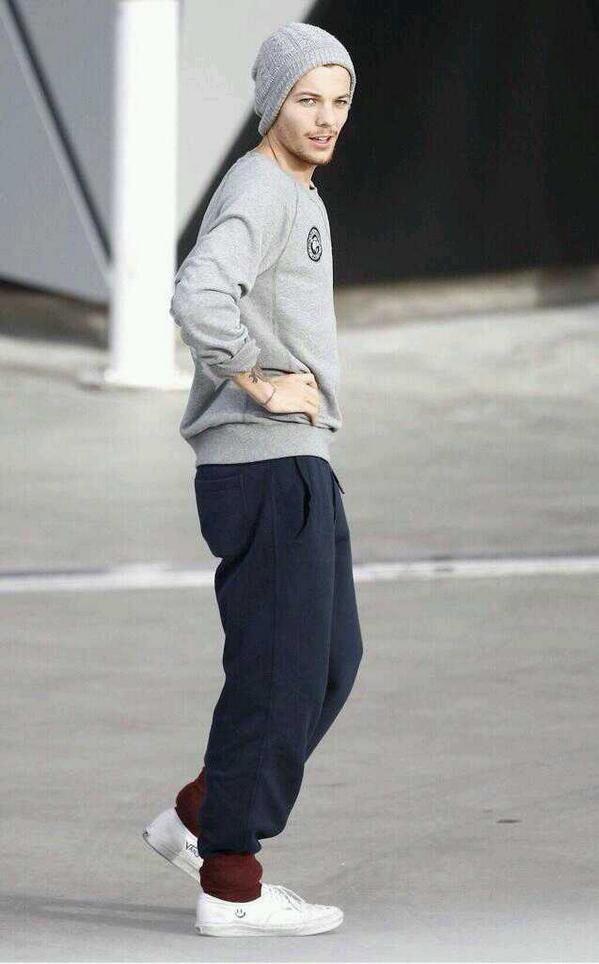 He makes walking look good