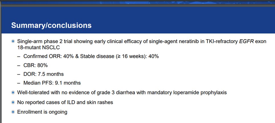 LUNGevity Foundation (@lungevity) on Twitter photo Learning abt use of neratinib in treating Exon18 mutations in EGFR. All #EGFR mutations are not the same. <a href="/EGFRResisters/">EGFR Resisters</a> #wclc21 #LCSM <a href="/ValentinaBoni7/">Valentina Boni</a> Learning abt use of neratinib in treating Exon18 mutations in EGFR. All #EGFR mutations are not the same. <a href="/EGFRResisters/">EGFR Resisters</a> #wclc21 #LCSM <a href="/ValentinaBoni7/">Valentina Boni</a>