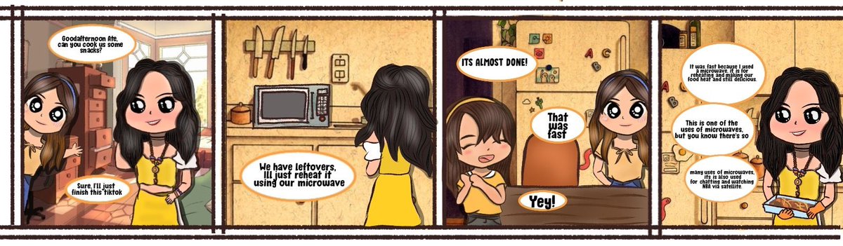 Comic strip, activty namin ito sa science. Ay so tinatamad na kaya kumuha nalang ako ng background kay pinterest.