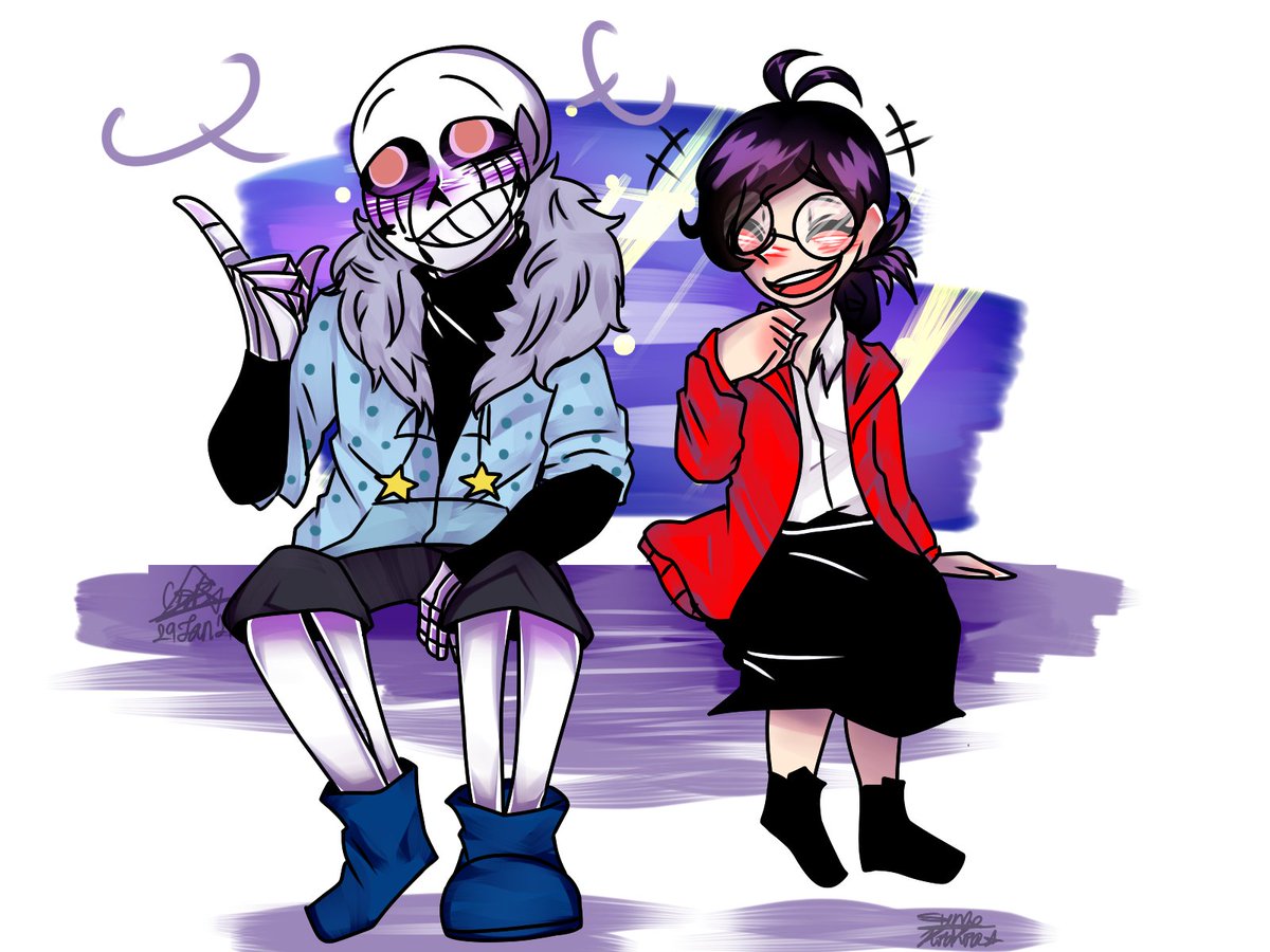 SkkSunoe's tweet photo. last night I dream about Noir , I play with him he is so adorable U///U
Noir belongs to @LazyPotatorTots 
#undertale #undertaleau #noirouterkiller #UncommonVerse https://t.co/mGHzTfg4n6