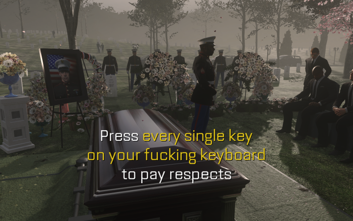 Press F Button - Pay Your Respects Meme