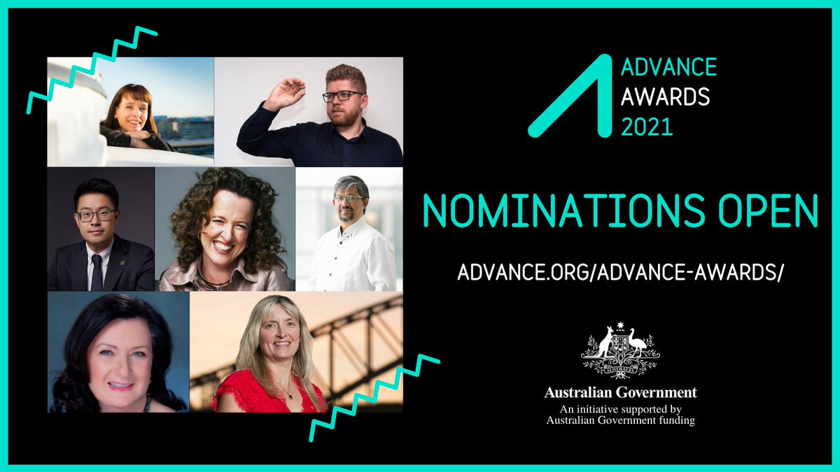 Advance.org's hunt for the Australians and alumni of Australian universities who are leaders in their field globally has begun! If you know someone who fits the bill nominate them for an Advance Award now. #AdvanceAwards2021 > advance.org/advance-awards… 
...
#bornglobal