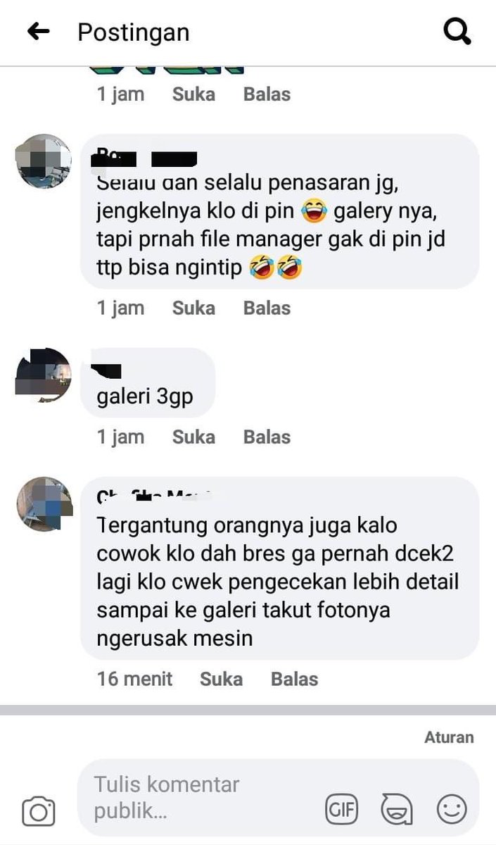 Kalau bisa kalian lock setiap akses aplikasi, dan kalau ada fitur verifikasi dua langkah, se enggaknya dia gabisa terlalu dalam ngebajak privasi kita.
