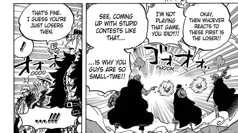 Rereading ch. 1001, I love these boys and their collective 3 braincells. #ONEPIECE 