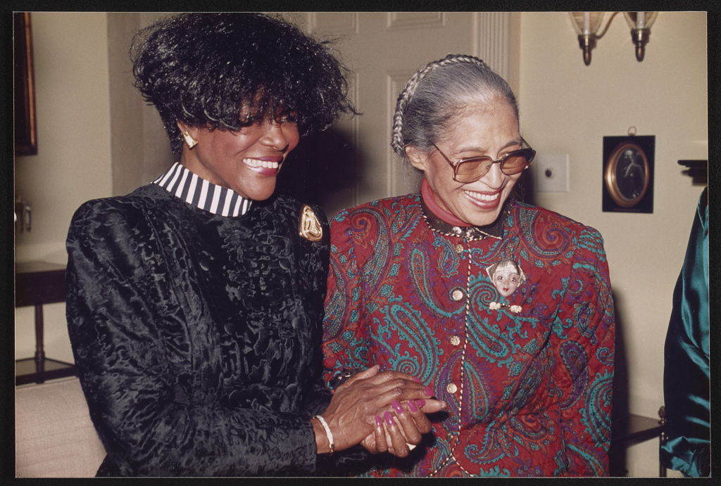 of course i have a photo of rosa parks and cicely tyson