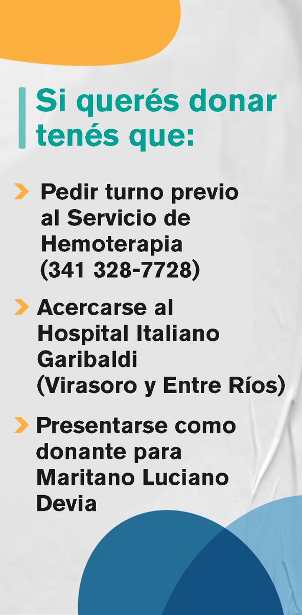 Atención Rosario y Zona! Luchito nos necesita!!! <a href="/SportivoAdriano/">Fundación Emperador</a> @IneEstevez @ <a href="/entretiempoRos/">EntretiempoTelefe</a> <a href="/MFernandaRey/">María Fernanda Rey</a> @Arg_solidaria