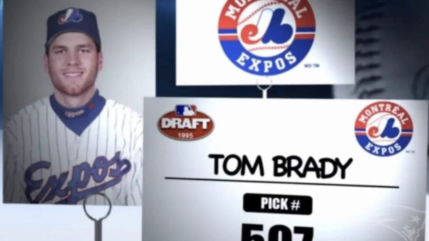 Before crushing NFL records, Tom Brady was drafted by the Montreal Expos 🔥

MORE @ bardown.com/tom-brady-was-…

#BellLetsTalk