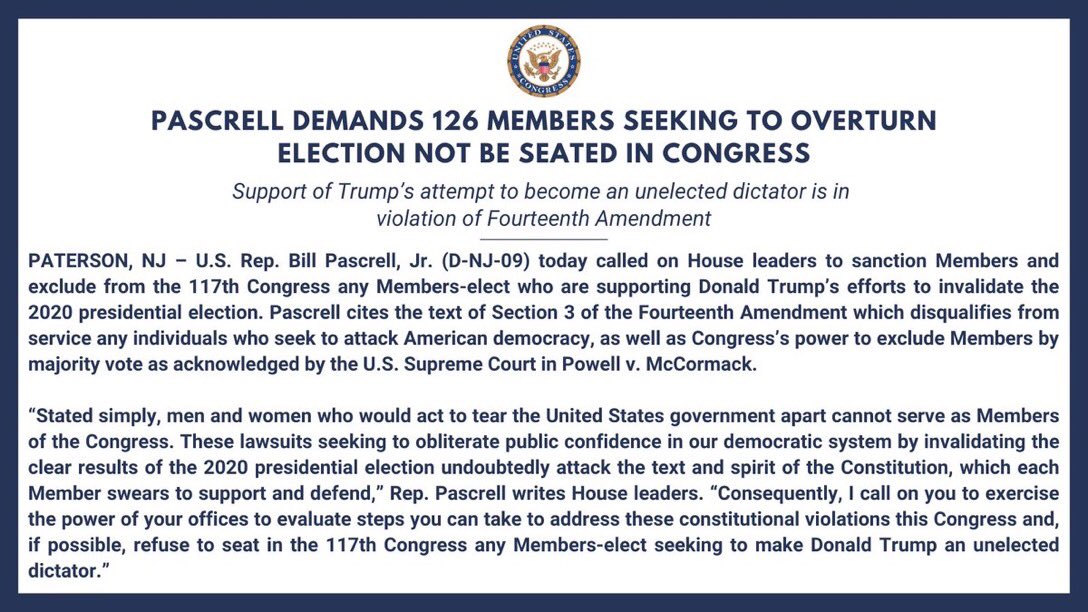 MasterOfPsy's tweet photo. @barbaras1616 @NickKnudsenUS Madam @SpeakerPelosi
ย I join to formally request that you refuse to seat every congressional Representative who is suing to overturn a fair and legal election, as called for in the #14thAmendment, section 3.
#HoldThemAllAccountable
#StopTheSeating
#NoSeatingGOPTraitorsInUSHouse https://t.co/xAtoHSI7wn
