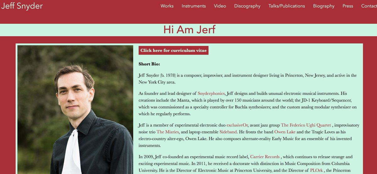 I have finally remade my website so I am now officially in the modern age!

scattershot.org

I've spent a long time crafting this - now the "works" page is filled with video, audio, and scores, and I've got a page for each instrument I've designed. Check it out!
