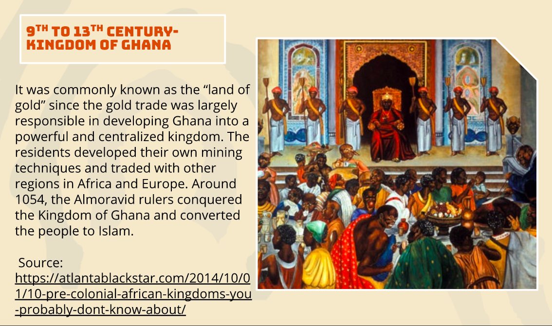 tfinterviews's tweet image. In preparation for our conversation with former Ghanaian President Kufuor, here are some fun facts about the country’s history 🇬🇭 !

We hope you will all join us tomorrow (January 29th) at 7:00 AM CST or 1:00 PM GMT.

#TFI #Africa #Politics #Leadership