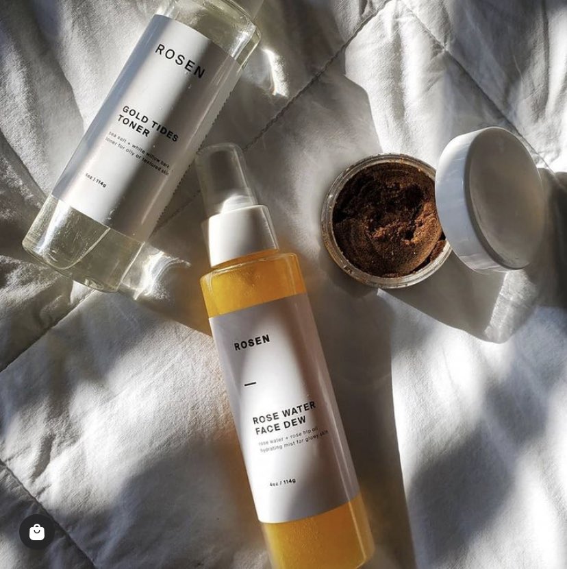 Lastly, The lovely rose water face dew [$15.00][Key ingredients]-Rose centrifolia flower extract (rose water)-Radish root-Rosa Canina Seed (rose hip oil)-Rosa Centifolia Flower Extract