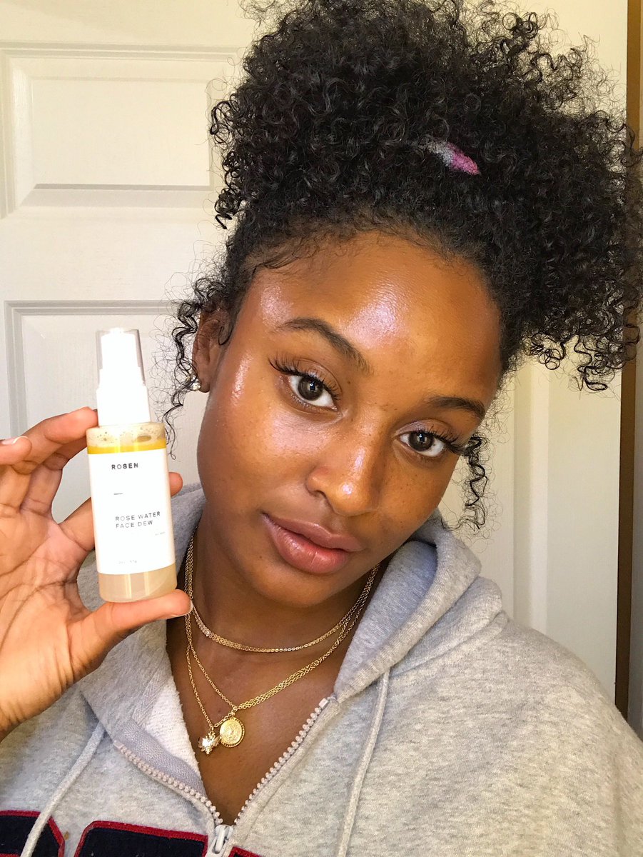 Lastly, The lovely rose water face dew [$15.00][Key ingredients]-Rose centrifolia flower extract (rose water)-Radish root-Rosa Canina Seed (rose hip oil)-Rosa Centifolia Flower Extract