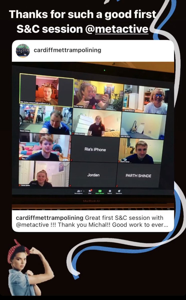 CMetTrampoline's tweet photo. Thanks for a great S&amp;C session @Met_Active https://t.co/qsP1vAip7p
