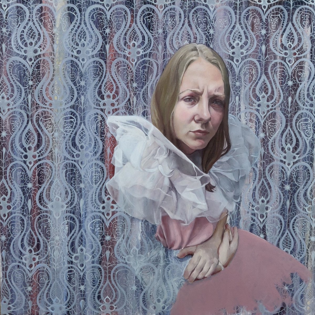 RedBerryArt's tweet photo. "Are You Crazy? 2"
Oil on Wood Panel
20" x 20"
#oilpainting #oilportrait #portraitartist #100headchallenge #newcontemporaryart #redberryart #redberryartstudio #texasartist #texasart #houstonartist #contemporarypainting #100heads #portraitchallenge  #lacepainting #politicalart https://t.co/MGRYL9Pvvu