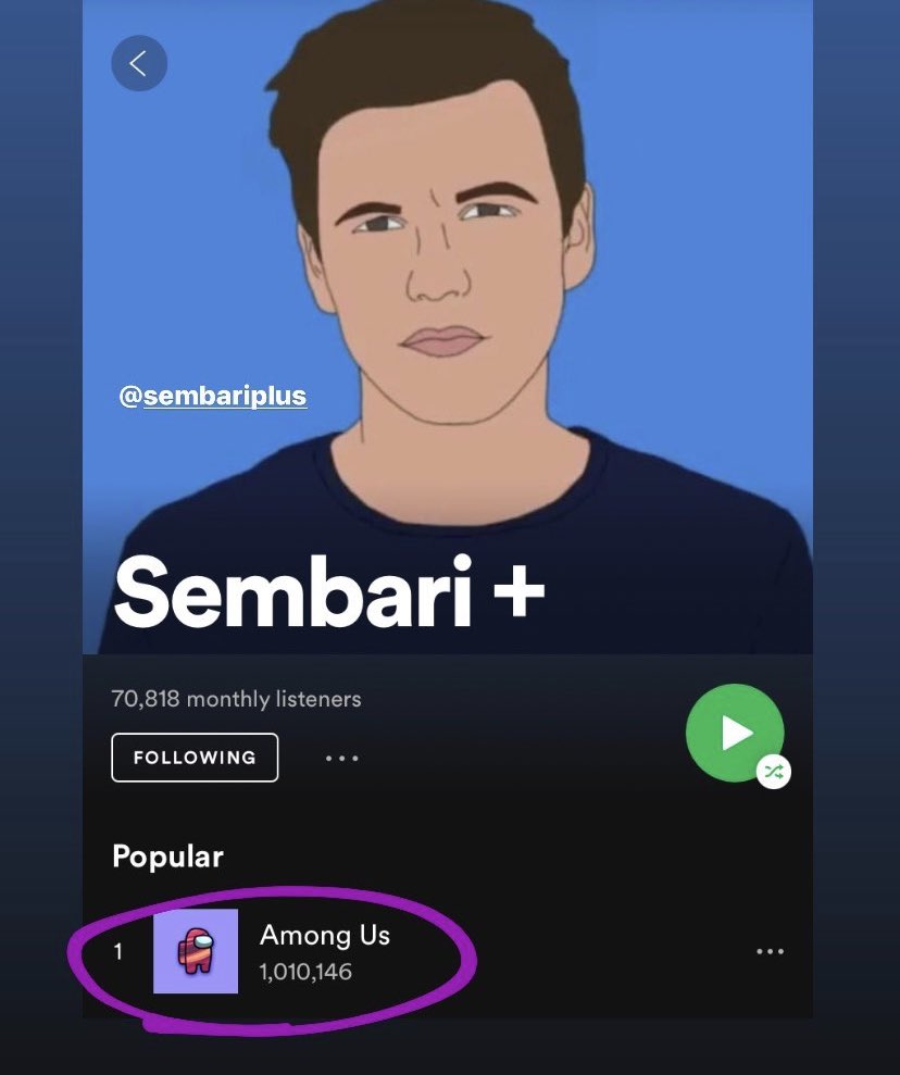 I usually don’t like to bring attention to this kinda thing, but I can’t believe what you guys have done this time 😳
Thanks for choosing to spend even a second of your life listening to my music 🥺🥰🙏🏼
