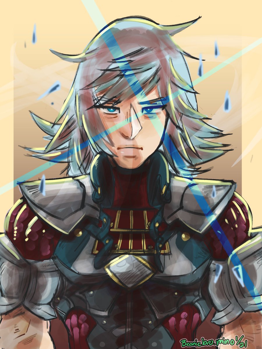 BeanibroM's tweet photo. The paragon of Torna-blade of Lora, Jin!
This character from Xenoblade 2 was a fav of mine for so many reasons, he's so 'coool'!
#XenobladeChronicles2 #teamlora #nintendofanart #digitalpainting #beanieart https://t.co/RcLRCIm0q6