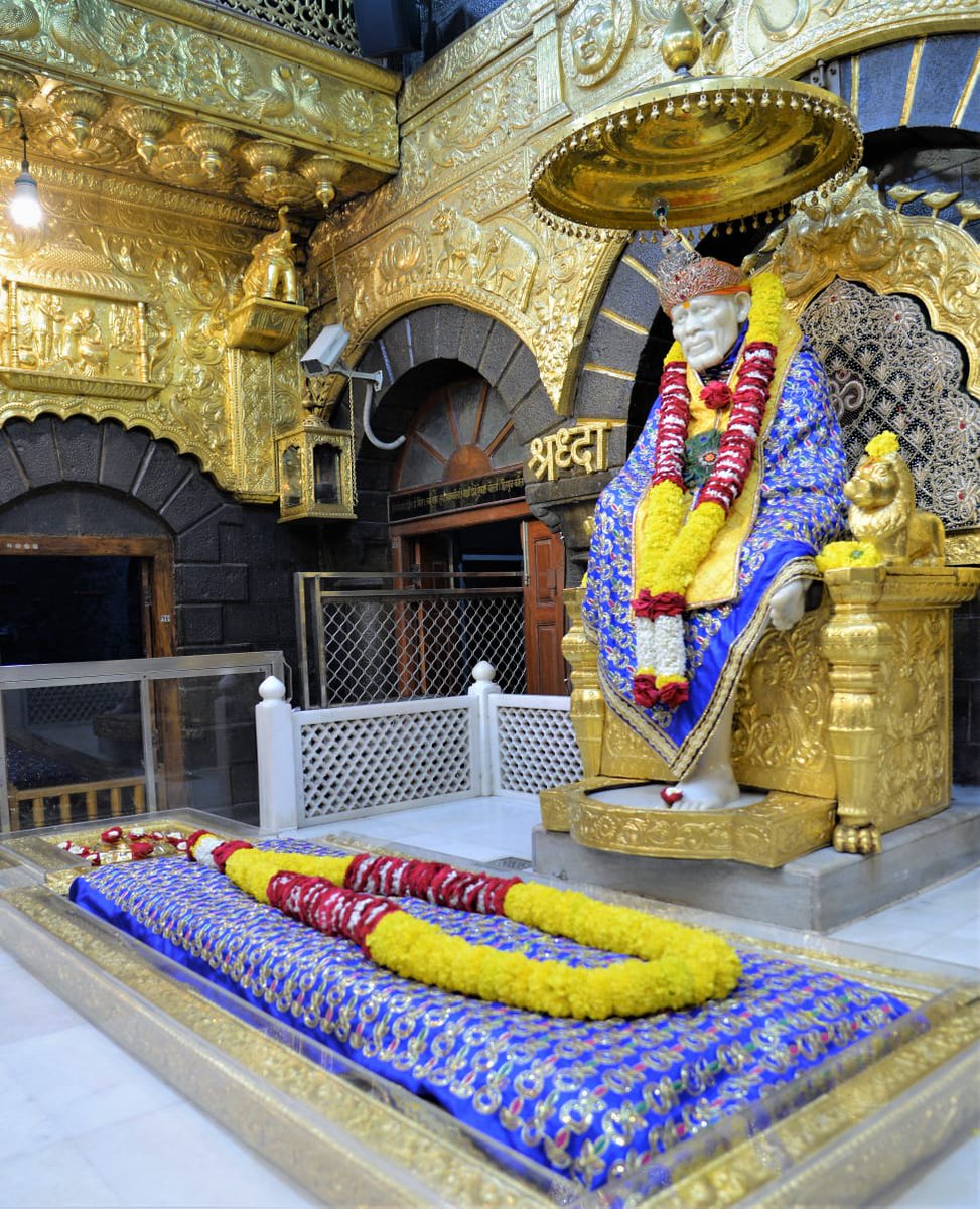 SSSTShirdi's tweet photo. *!! ॐ साई राम !!*      
*श्री साईबाबा संस्थान विश्वस्त व्यवस्था,शिर्डी*
 *आरती :- शिर्डी माझे पंढरपूर*
 *शुक्रवार २९ जानेवारी २०२१*                              
 !! 🕉️ Sai Ram !! 
*Shri Saibaba Sansthan Trust Shirdi*
*Aarti* :- *Shirdi majhe pandharpur*
*Friday 29 January 2021* https://t.co/yb3cvOcw0S