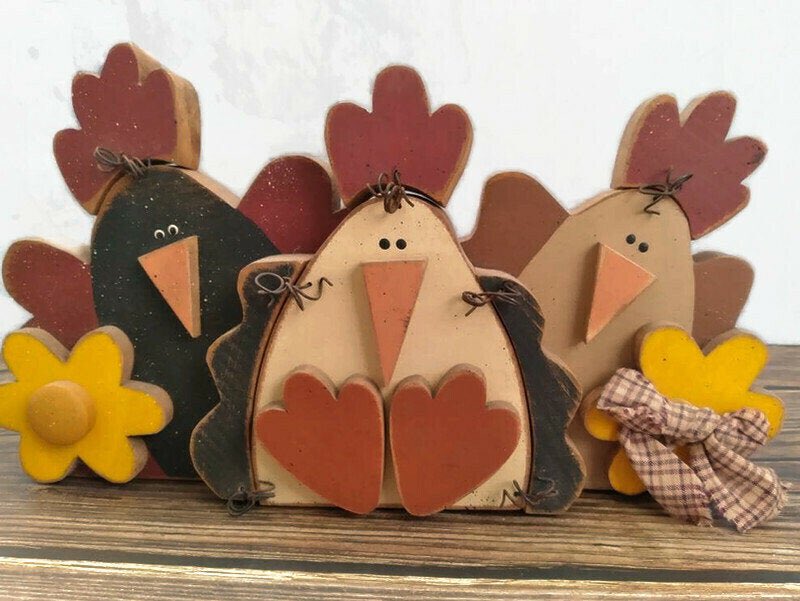 leta_pearl's tweet photo. Excited to share the latest addition to my #etsy shop: Folk Art Chicken  #rusticprimitive #chickendecor   https://t.co/RQOPCoZz2P https://t.co/VH0hZWB2m6