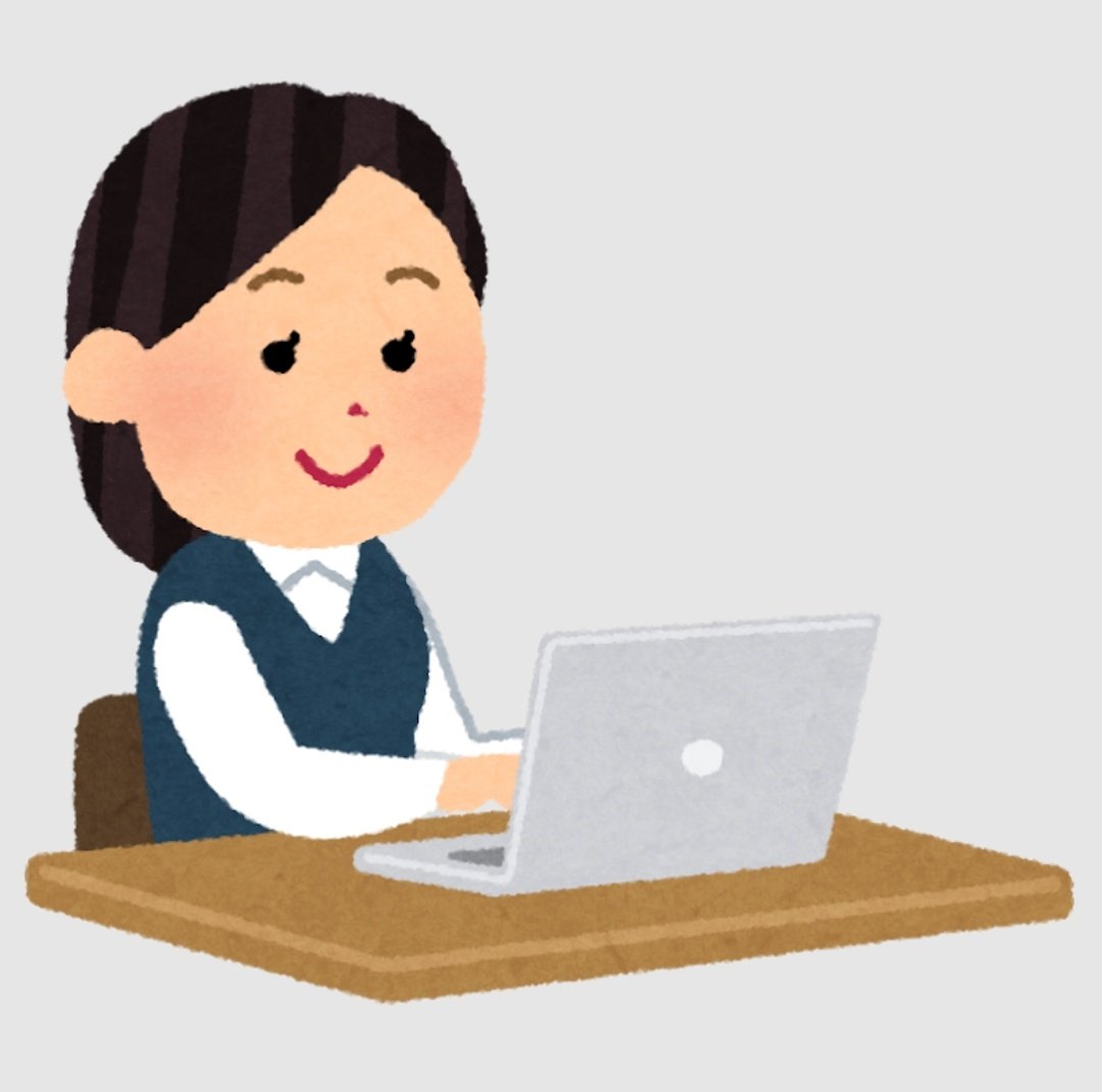 05_m's tweet photo. ←みんなが想像する事務職
→実際の事務職 https://t.co/soio97xa4g