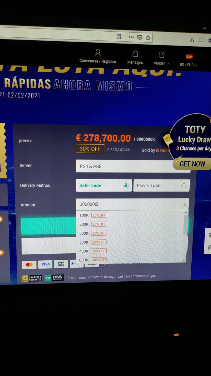 Vendo 3 millones de monedas más baratas que en las páginas de monedas!!!