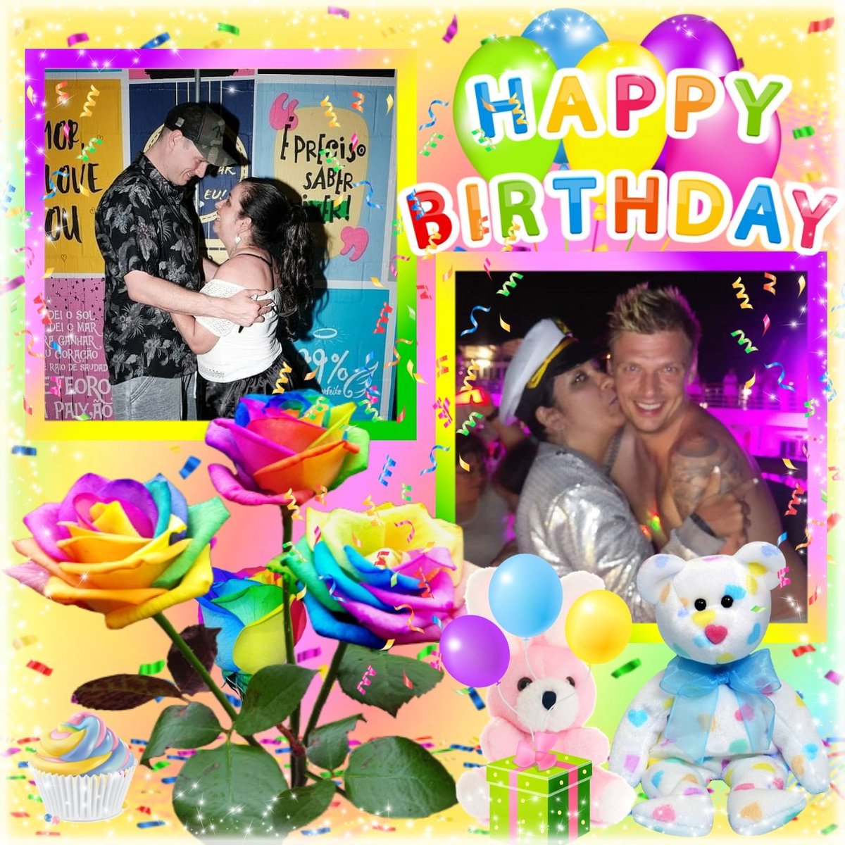 re_fatima_'s tweet photo. Happy birthday to this Wonderful boy, father and husband!
Best wishes, success and happiness!!!
Thank you for your love every time when we're together!
You're part of my DNA!!! @nickcarter
Enjoy your day with the family🎂👏🏼👏🏼👏🏼🎈🎉
Love from❤🇧🇷❤
#happybdaynickcarter #BSB https://t.co/nUDAPTA1cE