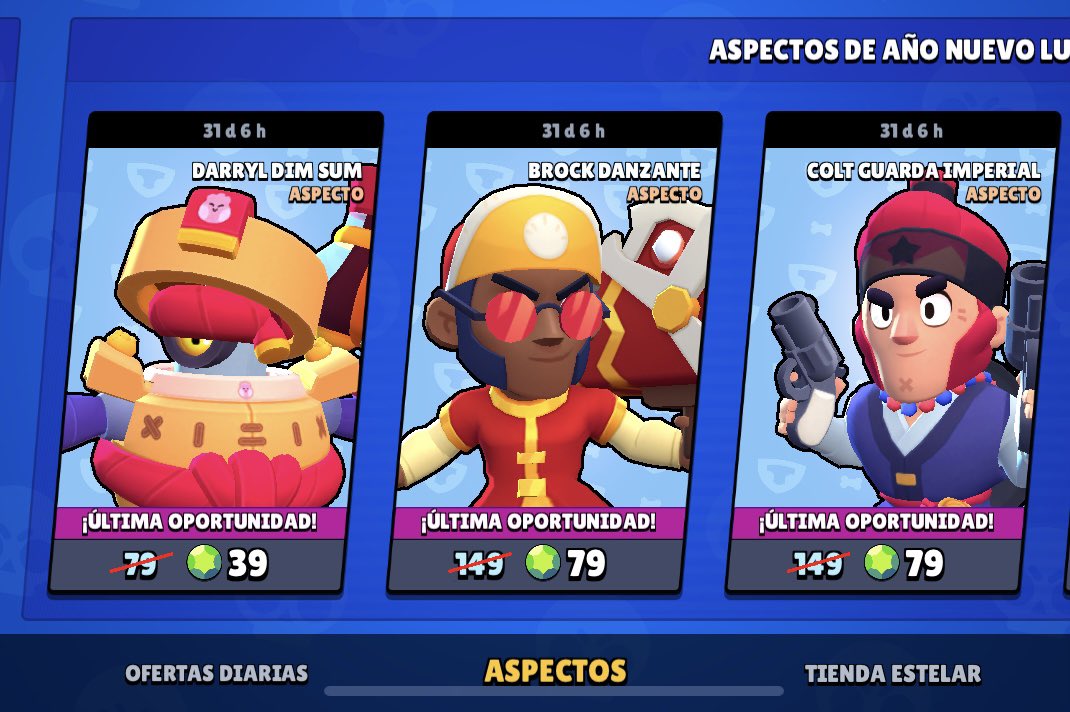 🚨🚨🚨SORTEO🚨🚨🚨

Sorteo de uno de estos skins, 2 ganadores, los 2 ganadores pueden elegir uno de estos 3 skins.

Como participar:

Dar RT y ❤️ etiquetar a un amigo, los 2 ganadores lo daré este domingo.

Importante dar RT porque sacare a los 2 ganadores vía RT, suerte.