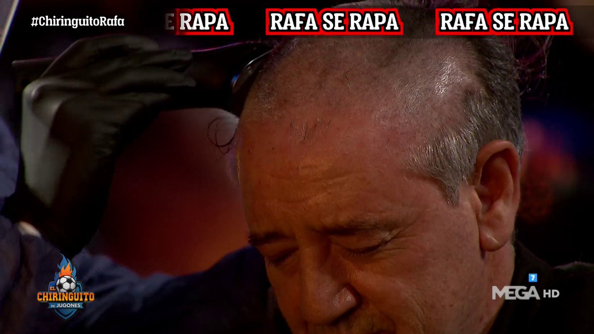 elchiringuitotv's tweet photo. 😱¡HISTORIA de la TELEVISIÓN!😱

💣 @LaLigaDeRafa se RAPA en directo por el FAIR PLAY. #ChiringuitoRafa https://t.co/HXiBbvHR2V