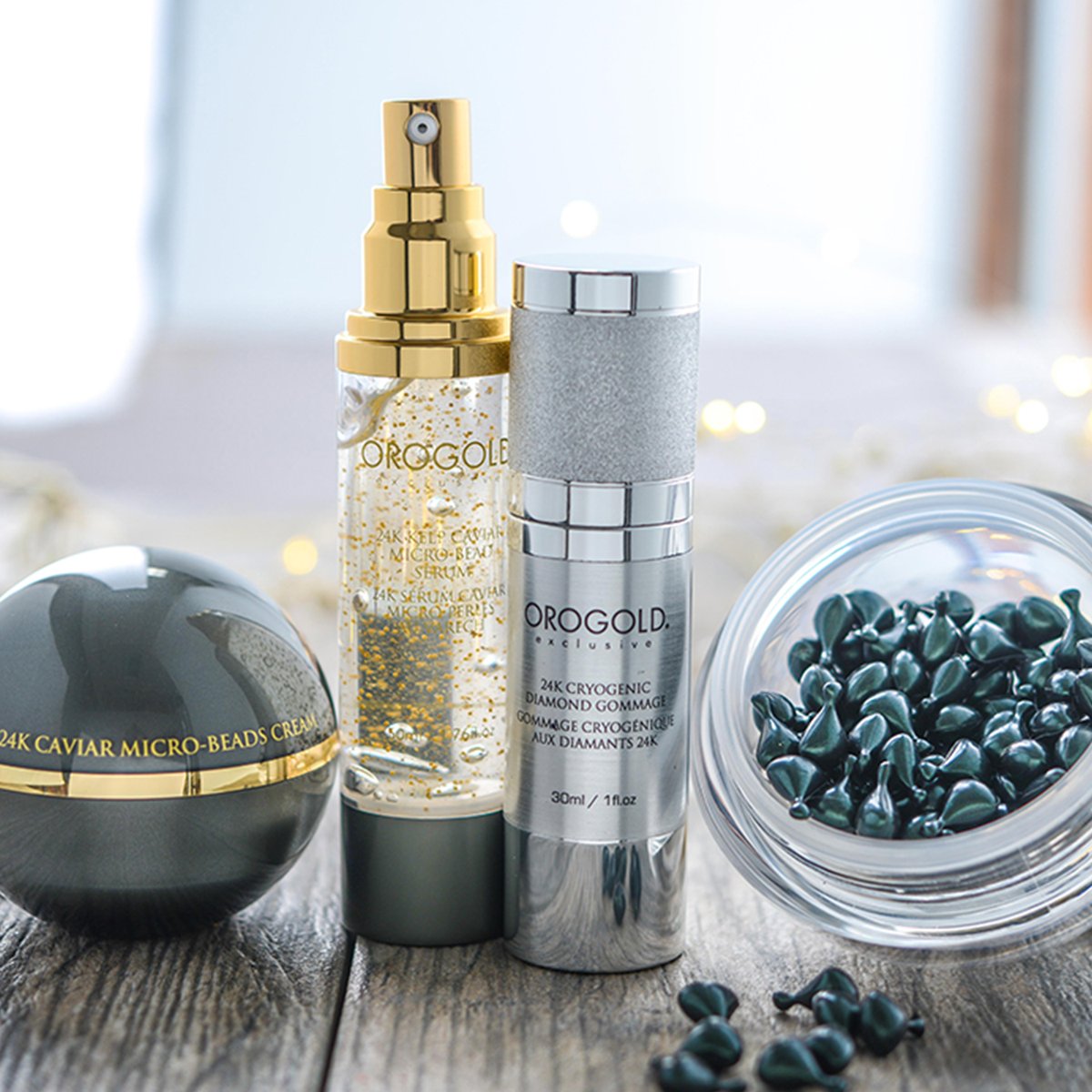 orogoldcosmetic's tweet photo. Two of the most sought after collections in our line up - The 24k Caviar Collection &amp; The 24k Cryogenic collection! 

To ultimately turn back the hands of time and restore a youthful and invigorated complexion. 

Learn more at 
https://t.co/WTSmWJyX2N

#antiaging #beauty #skin https://t.co/jFujHSKlXL