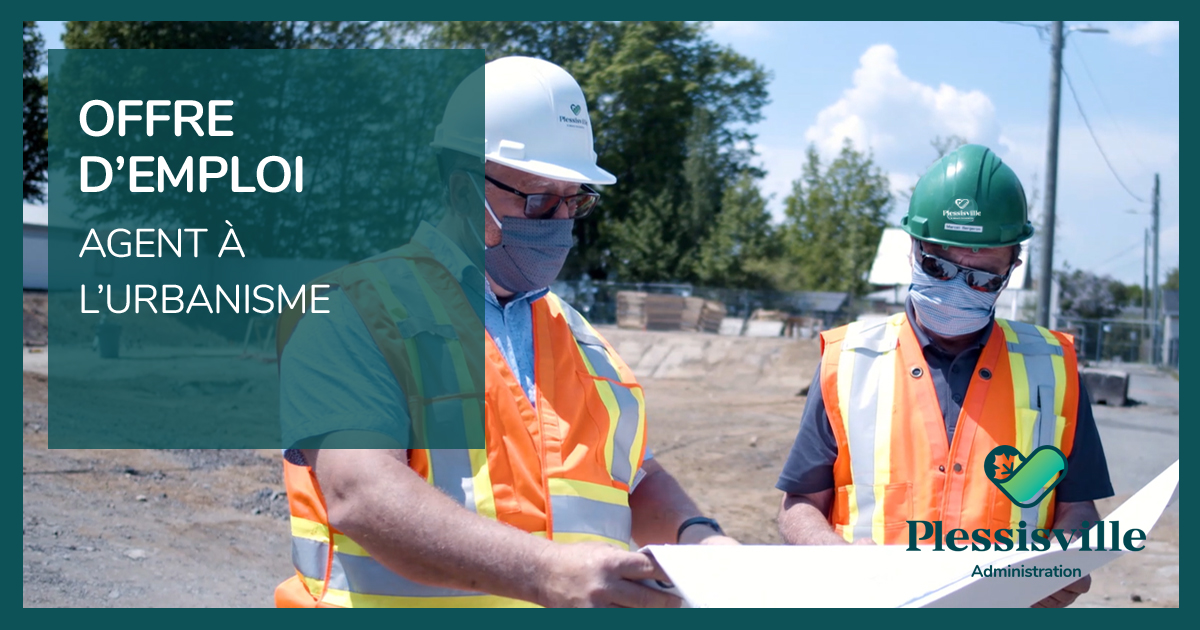 OFFRE D'EMPLOI - AGENT À L'URBANISME

Vous êtes en quête d'un nouveau défi et l'aménagement du territoire vous fascine? Vous souhaitez exprimer votre talent et vos compétences au sein d'un environnement professionnel stimulant? Joignez-vous à notre équipe! plessisville.quebec/emplois/agent-…