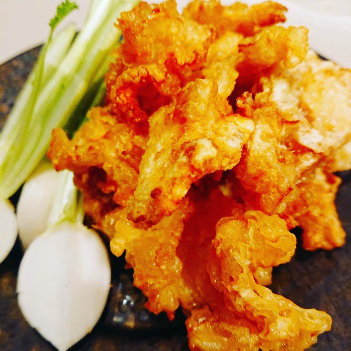 五十嵐美幸 私のお気に入り食材 はなびら茸 コリコリして旨味があって美味しいよ カルパッチョとはなびら茸の唐揚げ 五十嵐美幸 美虎 はなびらたけ カルパッチョ 唐揚げ おうちごはん おうちレシピ