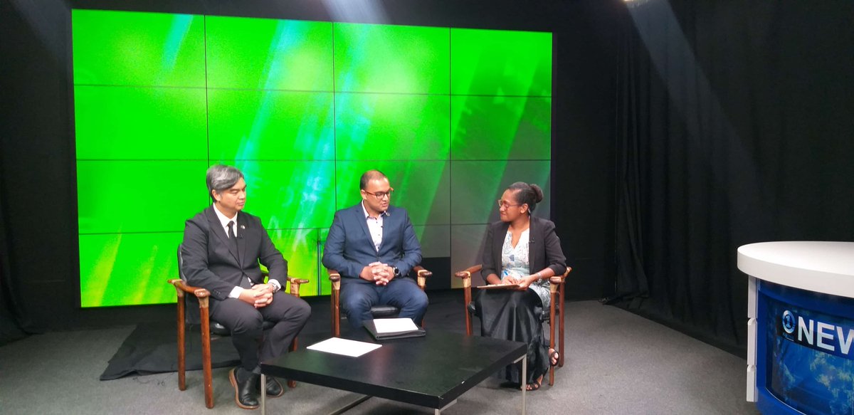 ForumSEC's tweet photo. Tune in to #TalkBusiness @FijiOneNews next Tue @ 8pm FJ time and catch the latest on boosting and increasing intra-regional and international trade by strengthening institutional and technical capacity in the region, with @sujiseam @EUPasifika and @ZarakFJ #ForumSec https://t.co/NViqDRYARU