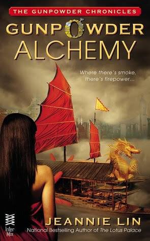 Gunpowder Alchemy by  @JeannieLin Qing Dynasty steampunk with a slow burning romance.In an effort to restore her family’s good name Jin Soling has to track down a rebel alchemist with the help of the man once meant to be her husband